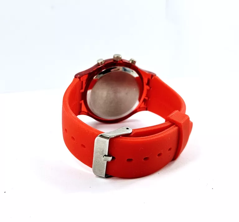 ZEGAREK JELLY WATCH CZERWONY