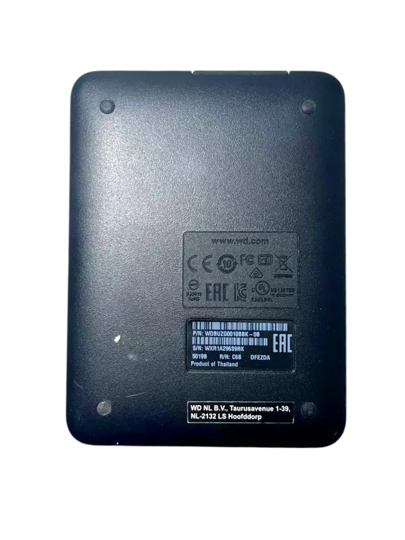 DYSK ZEWNĘTRZNY HDD WD ELEMENTS PORTABLE 1TB CZARNY