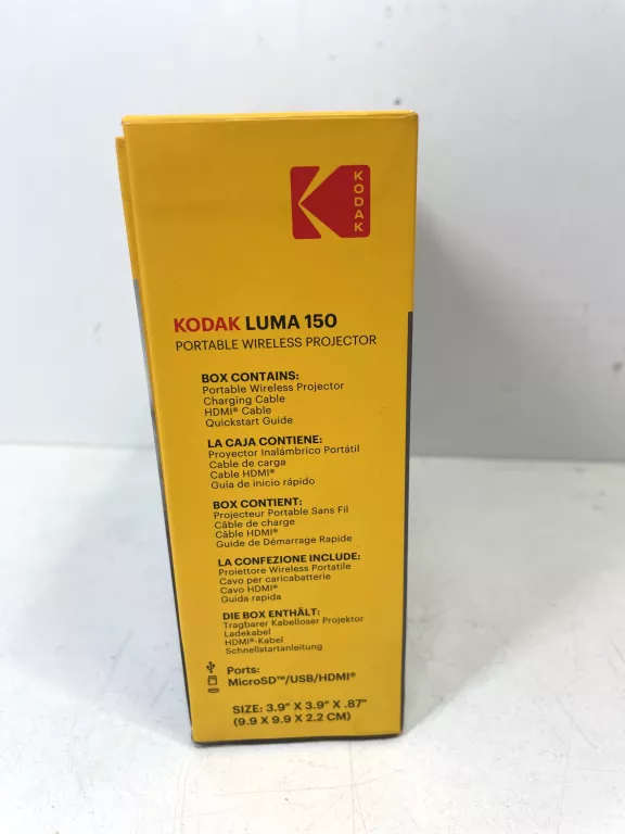 KODAK LUMA 150 PRZENOŚNY PROJEKTOR BEZPRZEWODOWY/PUD/KPL