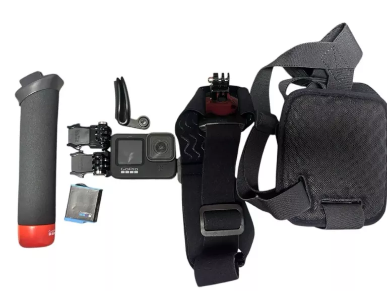 KAMERA SPORTOWA GOPRO HERO9 BLACK + ZESTAW AKCESORIÓW
