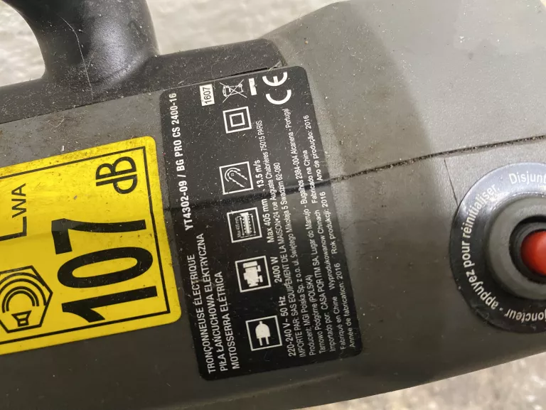 PIŁA ELEKTRYCZNA BESTGREEN PRO YT4302-09 2400W