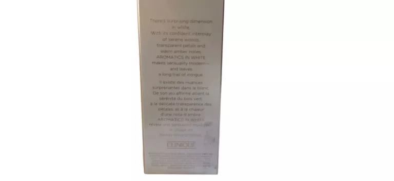 CLINIQUE AROMATICS IN WHITE EDP 100ML