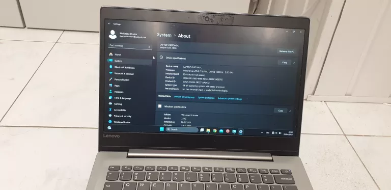 LAPTOP LENOVO IDEAPAD 320 S+ŁAD