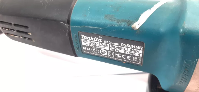 SZLIFIERKA KĄTOWA MAKITA 9558HNR