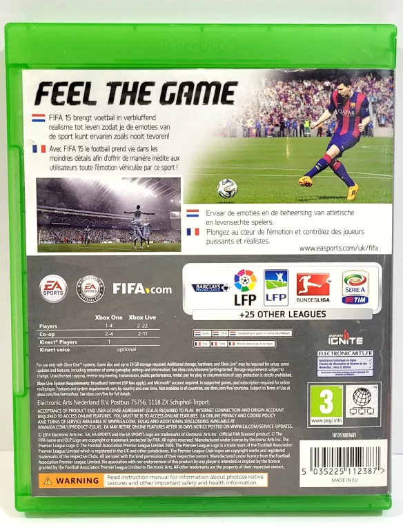 GRA XBOX ONE FIFA 15