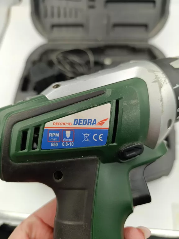 WKRETARKA DEDRA DED 7871B, AKUMULATOR 12V