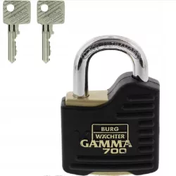 BURG WÄCHTER GAMMA 700 55 KŁÓDKA JARZMOWA NA KLUCZ Z WKŁADKĄ