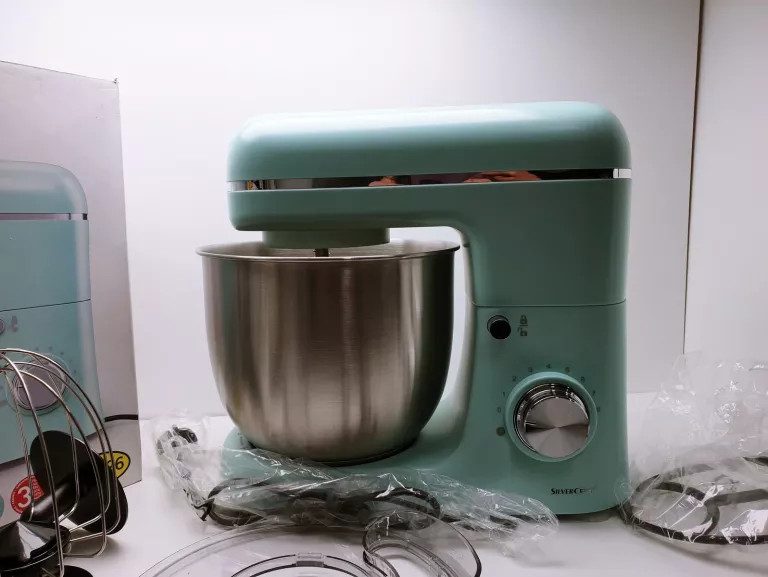 ROBOT PLANETARNY 600W SILVERCREST SKM 600 C2, MIĘTOWY KOMPLET