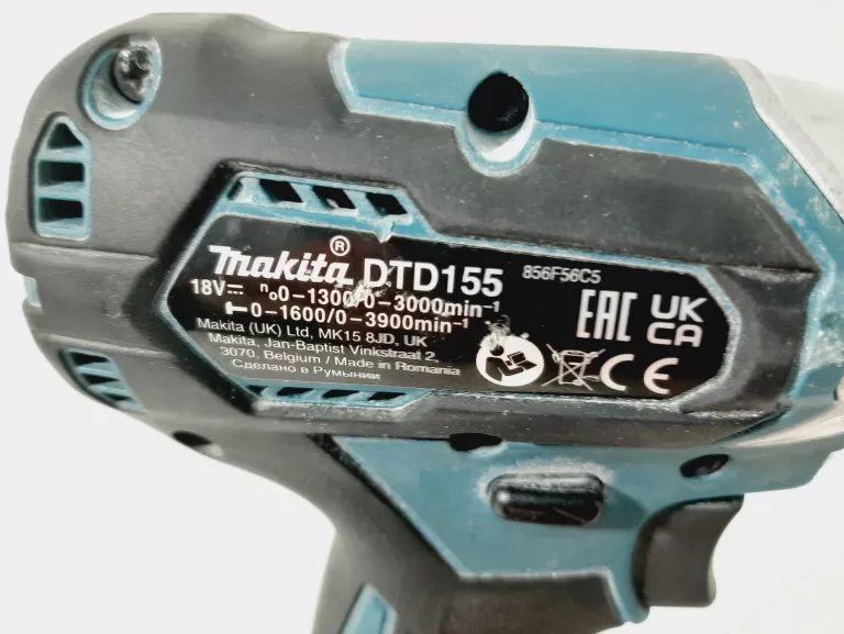 WKRĘTARKA MAKITA DTD155 + AKU. 18V 5.0 AH