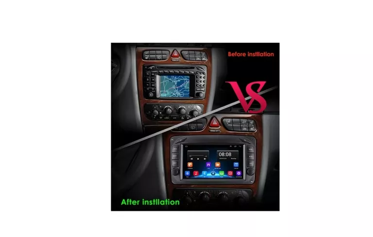 MERCEDES W209 W203 W168 W463 RADIO GPS BT ANDROID
