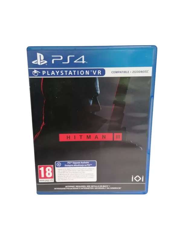 GRA PS 4 HITMAN 3 VR