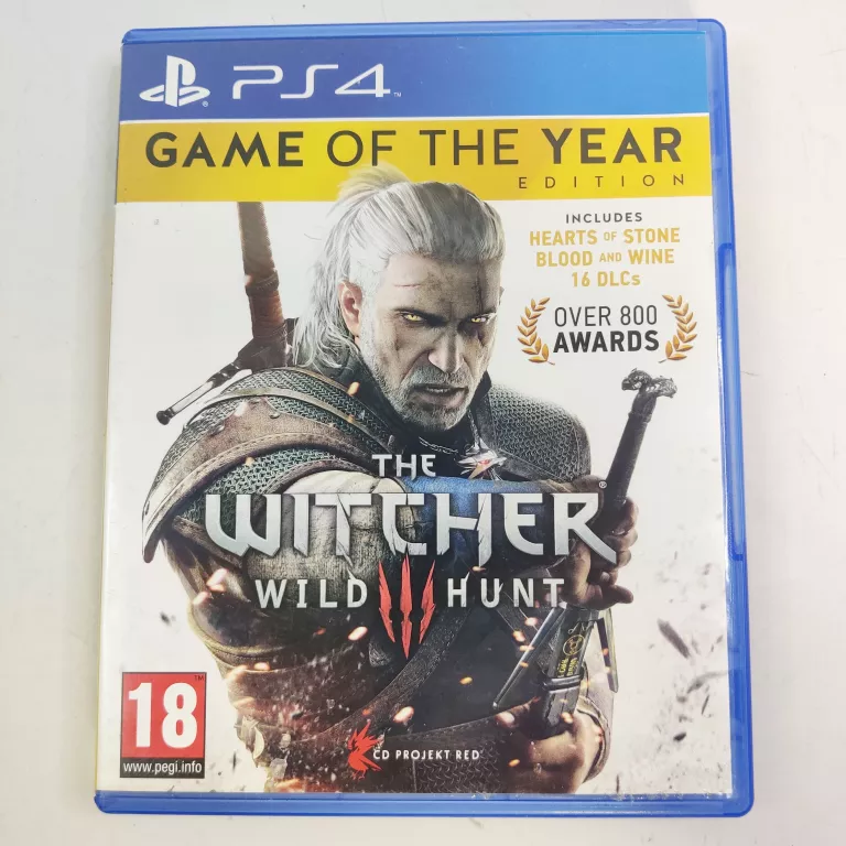 GRA NA PS4 3 WIEDŹMIN 3 GOTY SONY PLAYSTATION 4 (PS4)