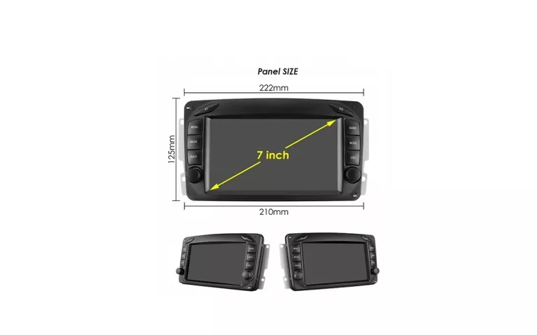 MERCEDES W209 W203 W168 W463 RADIO GPS BT ANDROID