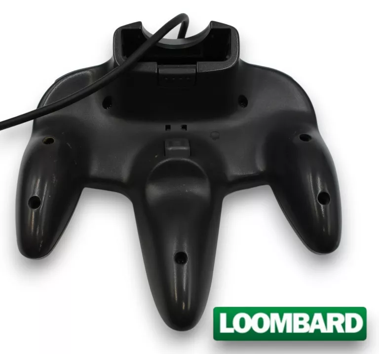 NINTENDO 64 PAD KONTROLER GAMEPAD ORYGINALNY N64 - CZARNY