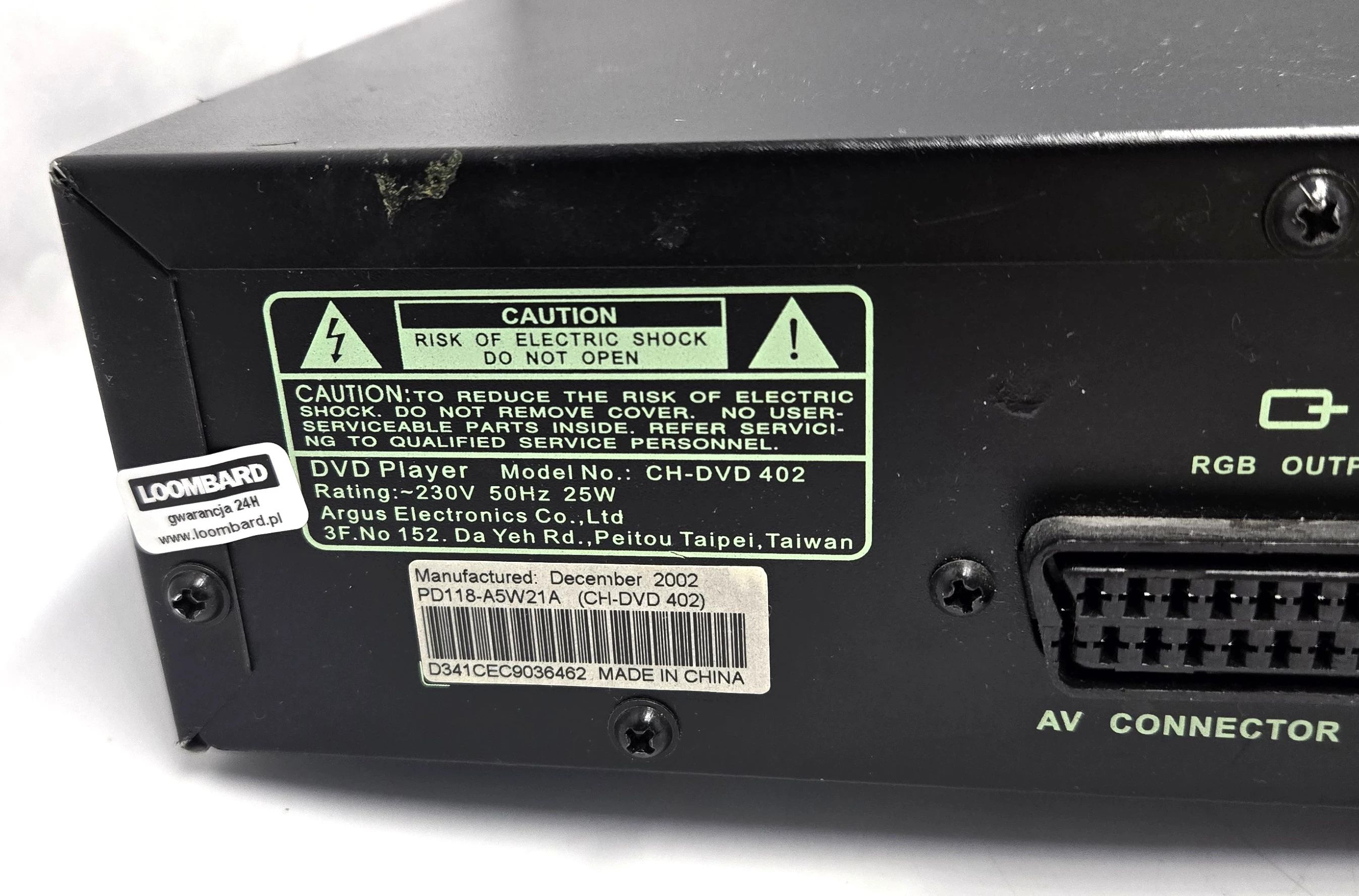 odtwarzacz-dvd-cyberhome-ch-dvd-402-kod-producenta-402