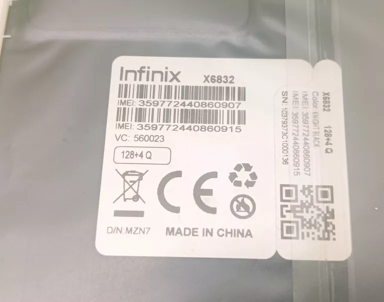 TELEFON INFINIX HOT 30 5G 128GB+ PUDEŁKO !JAK NOWY!