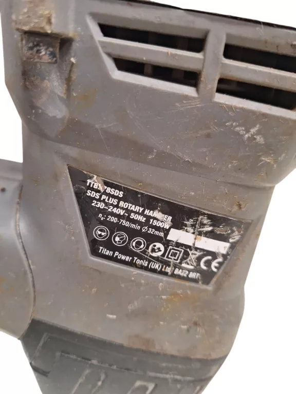 MŁOTOWIERTARKA TITAN TTB278SDS 1500W ANGIELSKIE WEJŚCIE