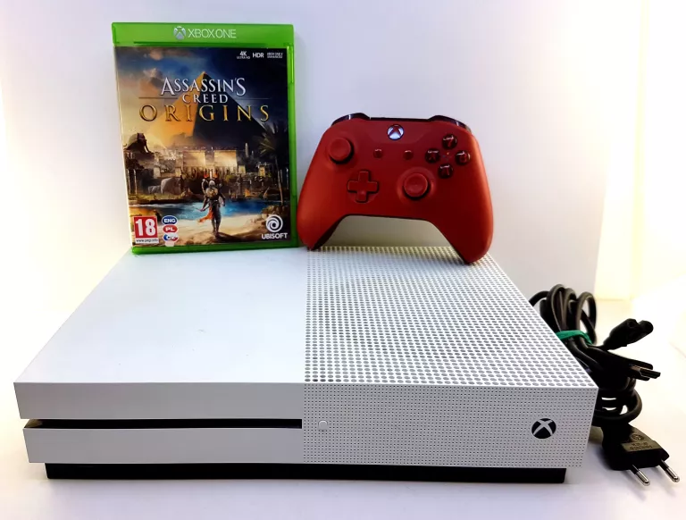 KONSOLA XBOX ONE S 500GB PAD KABLE GRA