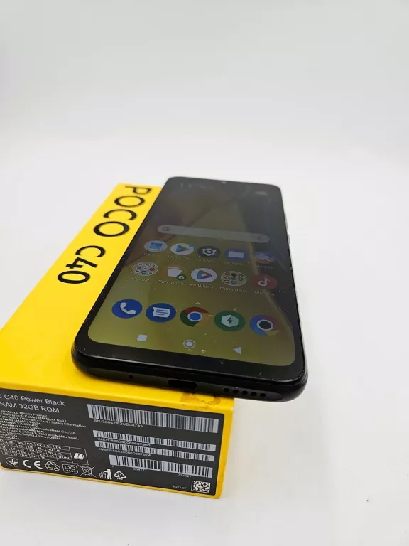 TELEFON POCO C40 3/32 BLACK 220333QPG
