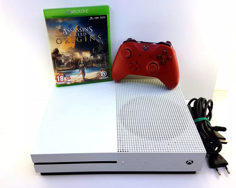 KONSOLA XBOX ONE S 500GB PAD KABLE GRA