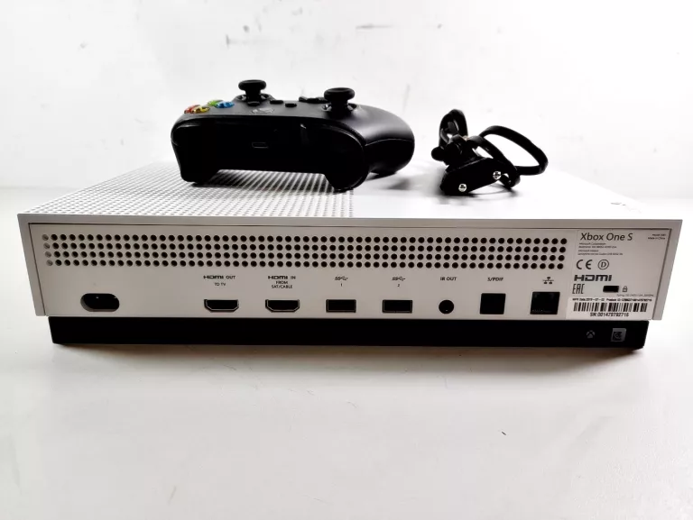 KONSOLA XBOX ONE S TB BIAŁY + PAD + GRA FORZA HORIZON 4