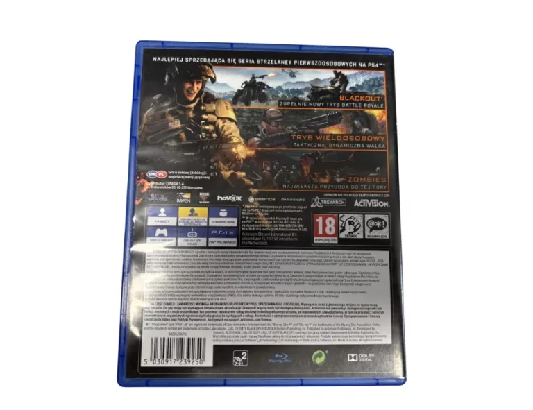 GRA NA PS4 CALL OF DUTY BLACK OPS IIII (4) POLSKA WERSJA JĘZYKOWA