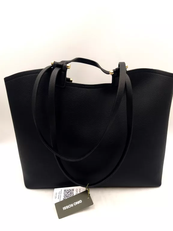 GINO ROSSI TOREBKA DUŻA SHOPPER K233010-1 CZARNY #IGŁA STAN