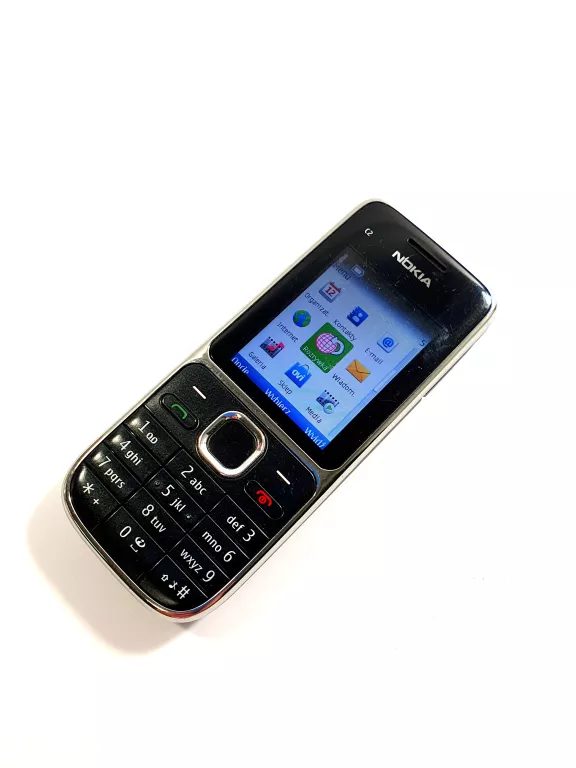 TELEFON KOMÓRKOWY NOKIA C2-01 64 MB / 64 MB 3G CZARNY