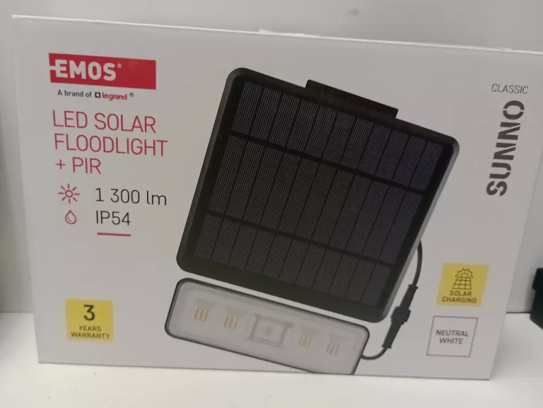 EMOS LED SOLAR FLOODLIGHT