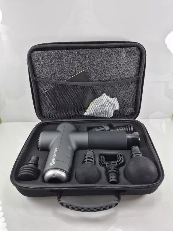 PISTOLET DO MASAŻU BOOSTER KOMPLET