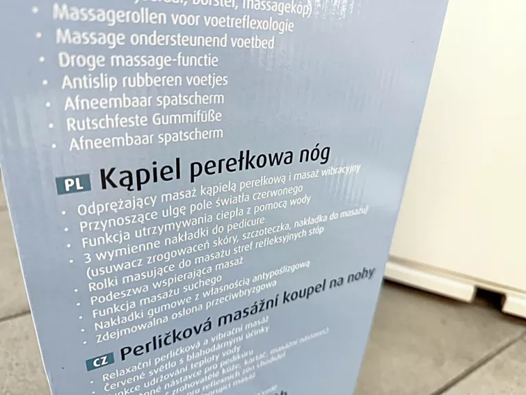 WANNA Z HYDROMASAŻEM DO STÓP MEDISANA FS-90L