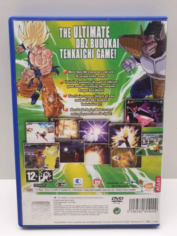 GRA PS2 DRAGON BALL Z BUDOKAI TENKAICHI 3
