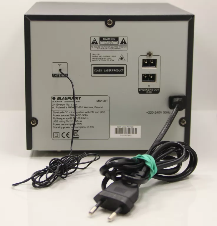 MINIWIEŻA BLAUPUNKT MS12BT