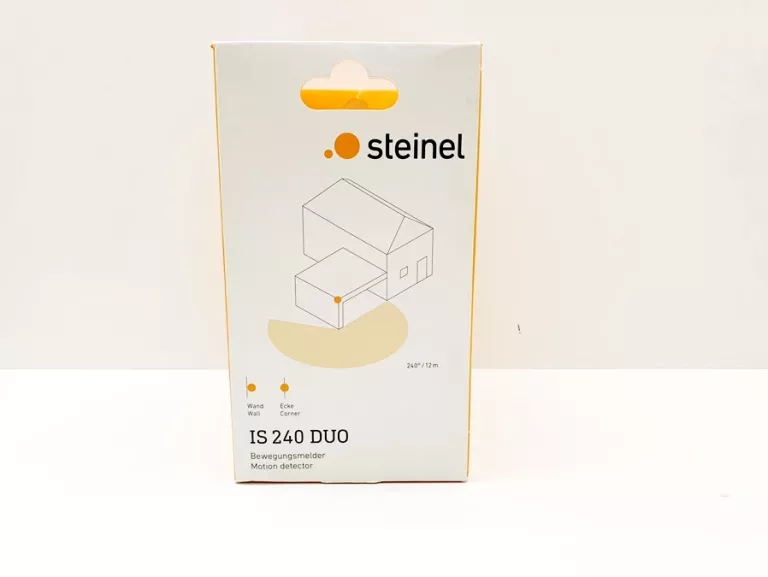 CZUJNIK RUCHU I ZMIERZCHU STEINEL IS 240 DUO IP54 BIAŁY