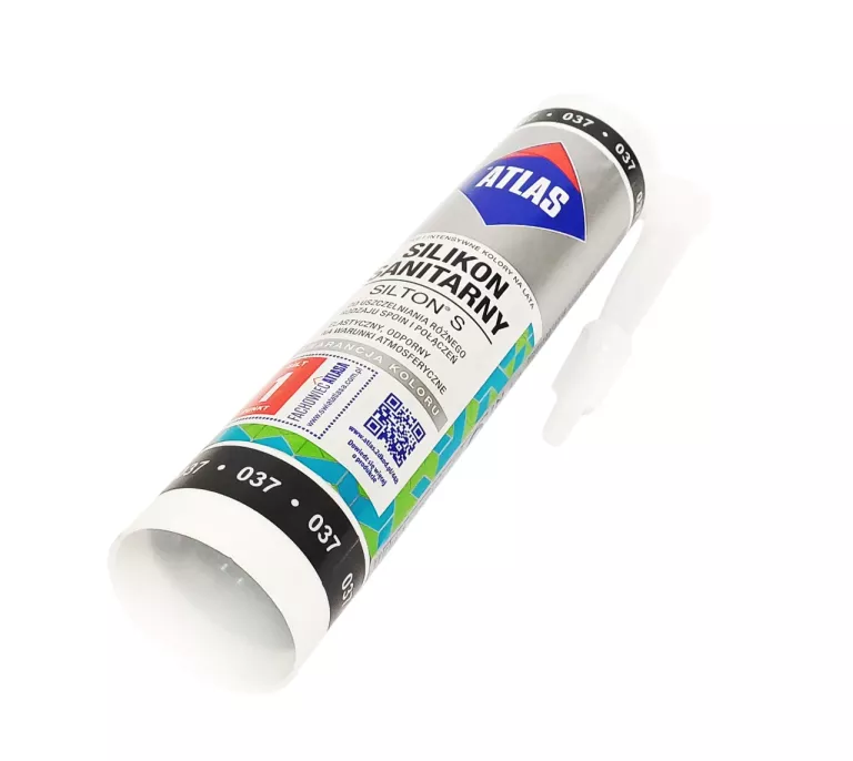 ATLAS SILIKON SILTON S KOLOR 037 GRAFITOWY 280ML