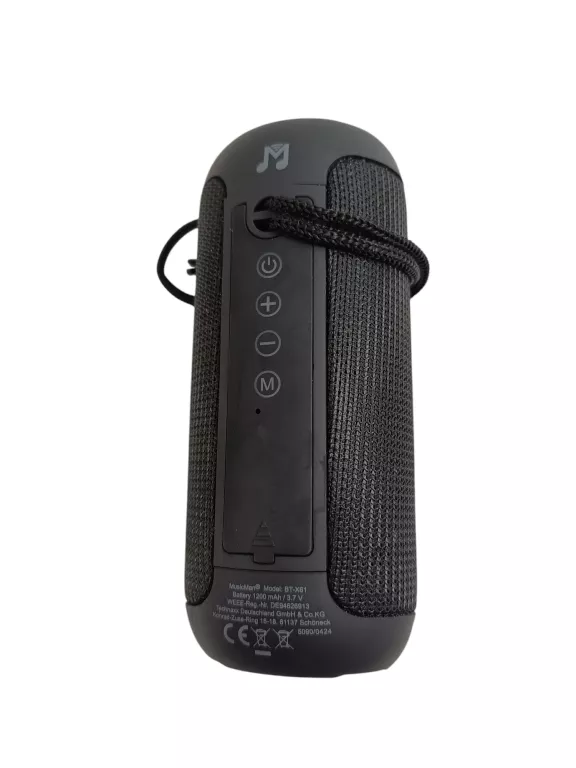 GŁOŚNIK PRZENOŚNY TECHNAXX MUSICMAN BT-X61 CZARNY 10 W