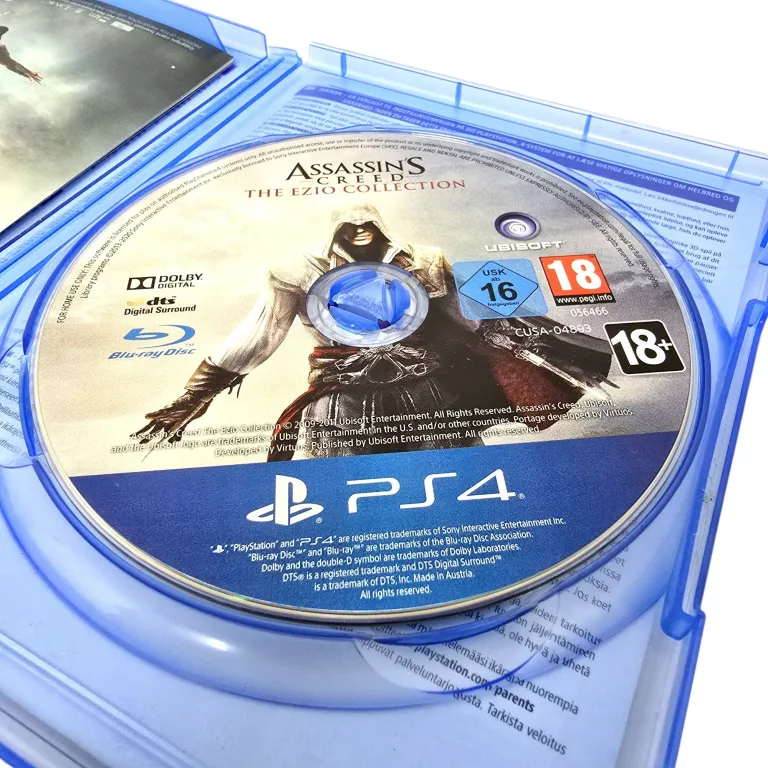 PS4 ASSASIN'S CREED THEW EZIO COLLECTION