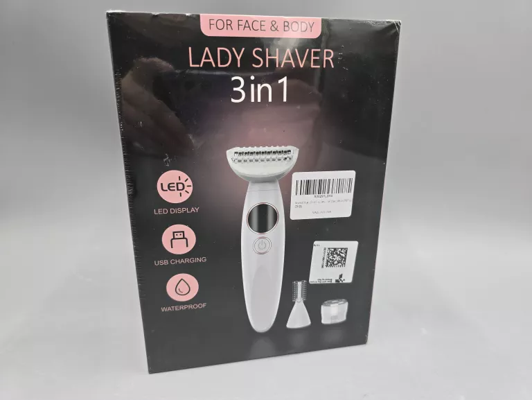 DEPILATOR DO CIAŁA LADY SHAVER GOLARKA MASZYNKA DAMSKA 5 W 1/NO