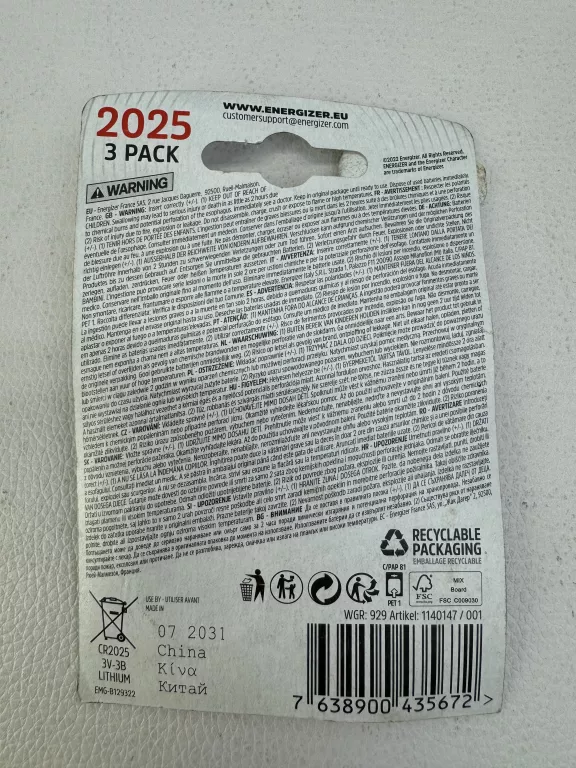 baterie-energizer-cr2025-ean-gtin-7638900435672