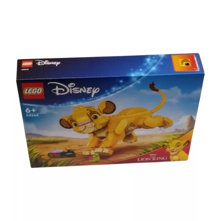 KLOCKI LEGO DISNEY 43243 KRÓL LEW LWIĄTKO SIMBA