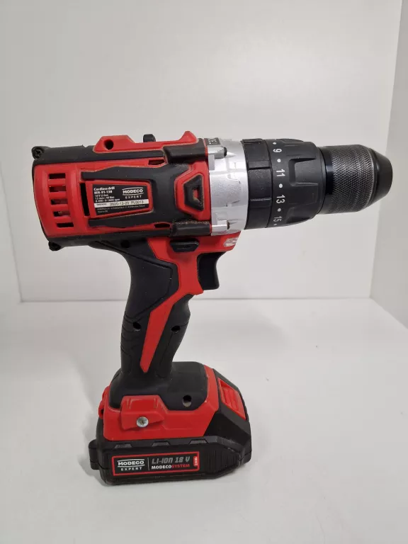 WKRĘTARKA MODECO MN-91-138 18V 2XAKU ŁADOWARKA WALIZKA