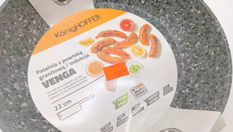 PATELNIA GRANITOWA KONIGHOFFER VENGA 22 CM
