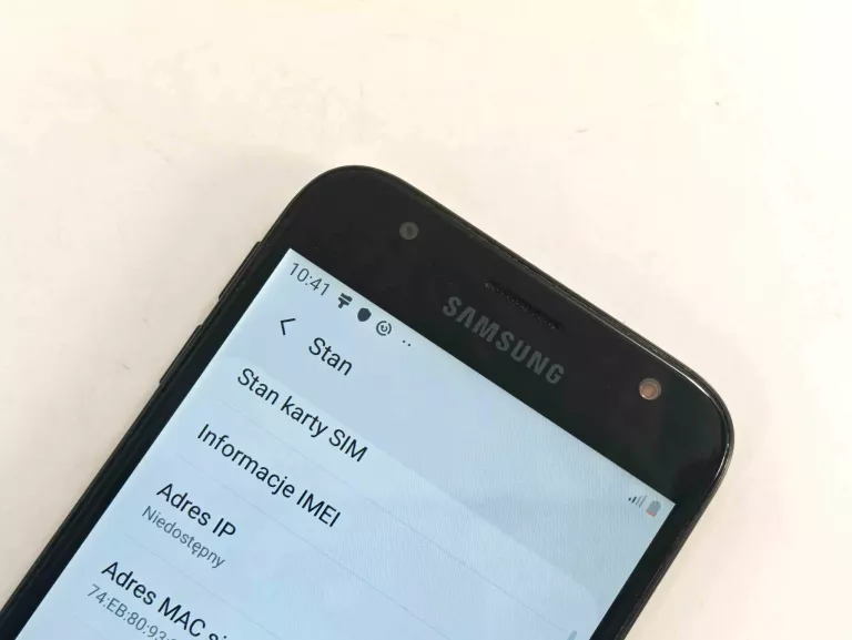 SMARTFON SAMSUNG GALAXY J3 2017 2 GB / 16 GB 4G (LTE) CZARNY (SM-J330F)