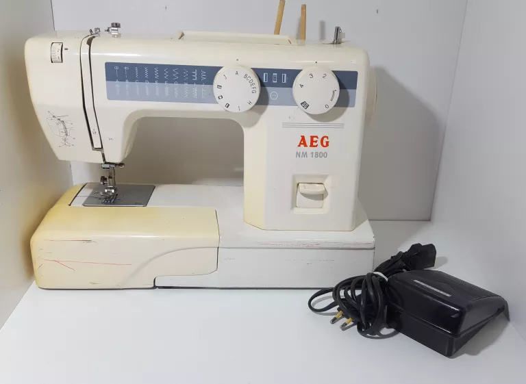 MASZYNA DO SZYCIA AEG NM 1800 KABLE