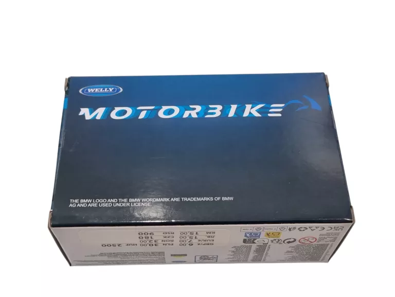 MODEL MOTOCYKLA BMW K1200S W SKALI 1:18