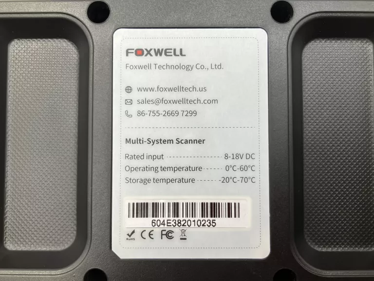 NARZĘDZIE DIAGNOSTYCZNE FOXWELL AUTOMASTER PRO NT604 ELITE SERIES