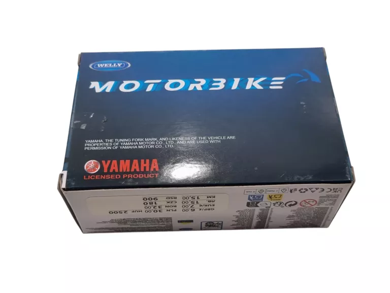 MODEL MOTOCYKLA 1999 YAMAHA YZF R1 WELLY SKALA 1:18