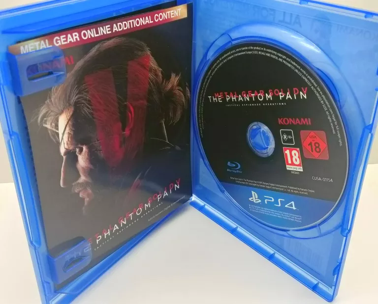 GRA NA PS4 METAL GEAR SOLID V THE PHANTOM PAIN