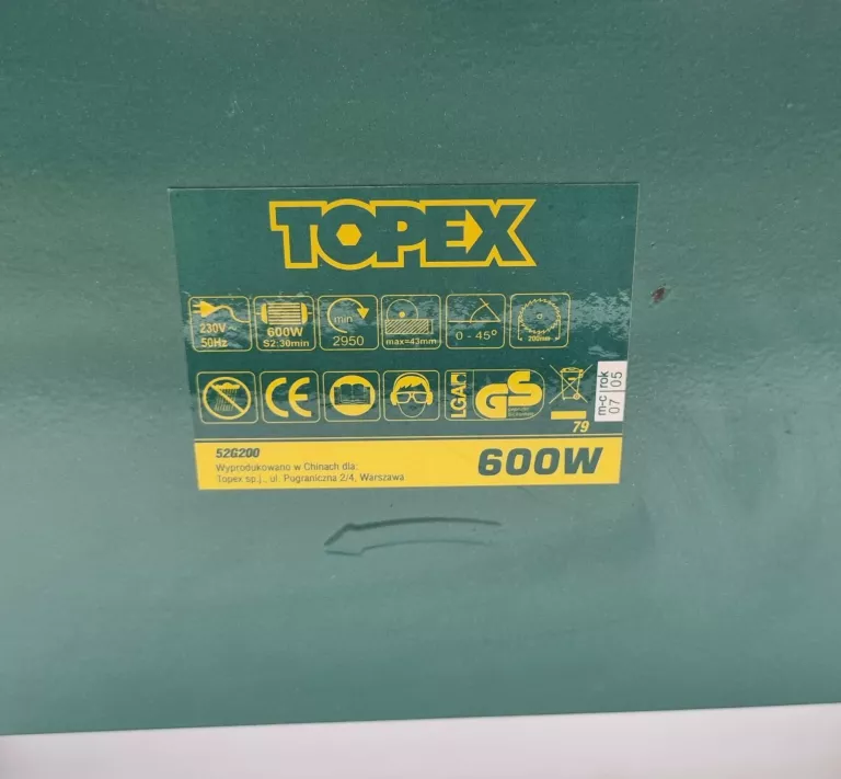 PIŁA STOŁOWA TOPEX 52G200