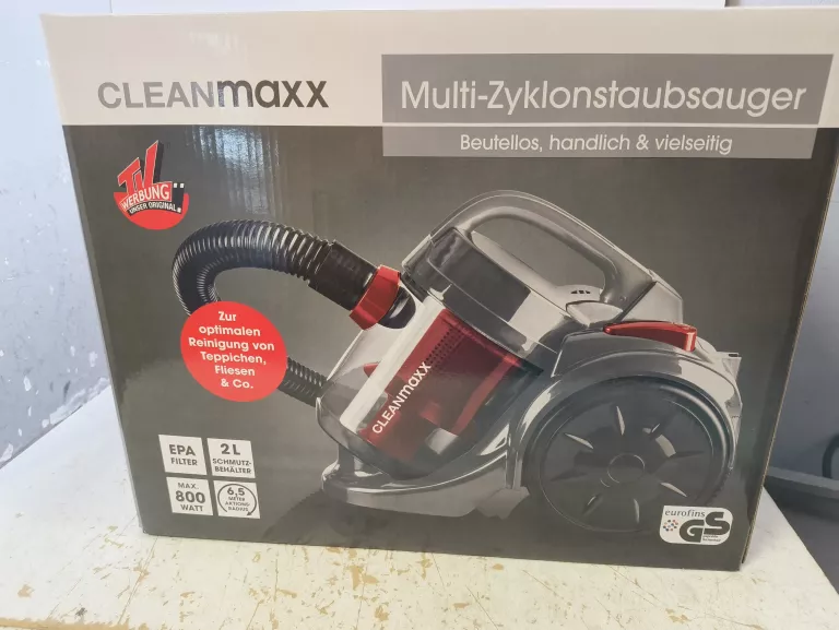 ODKURZACZ BEZWORKOWY CLEANMAXX HIGH-PERFORMANCE